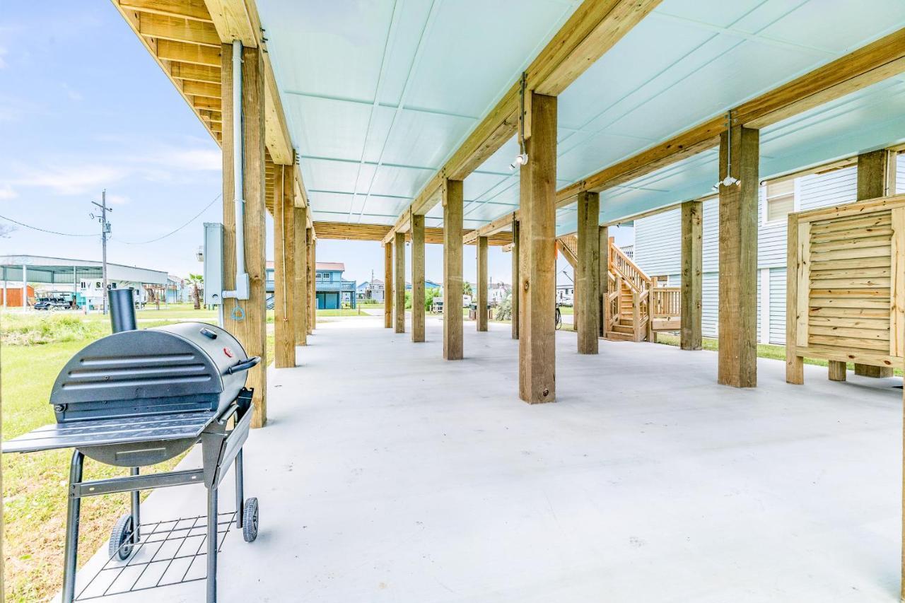 Knot 2 Crabby Villa Crystal Beach Exterior photo